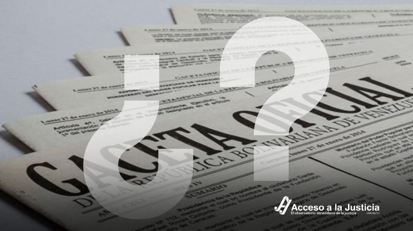 38% de las leyes sancionadas por la AN en 2022 todavía no han aparecido en Gaceta Oficial y no han entrado en vigor