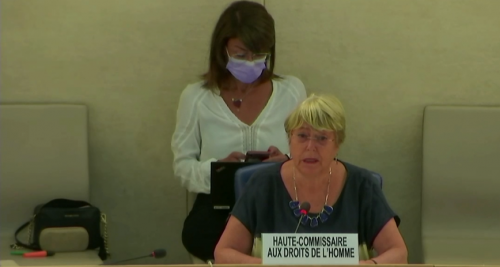 Presentación del informe de la Alta Comisionada para los Derechos Humanos sobre la situación y asistencia técnica  en Venezuela