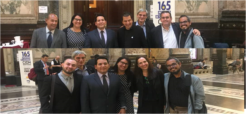 ONG de DDHH presentes en el 165° período de audiencias de la CIDH