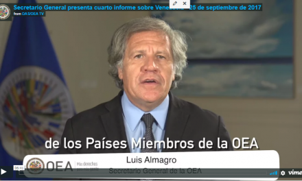 Secretario General de la OEA presenta 4to informe sobre Venezuela