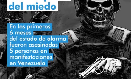 Provea / La Disciplina del Medio: «Detenciones arbitrarias y asesinatos en los primeros 6 meses del Estado de Alarma en Venezuela