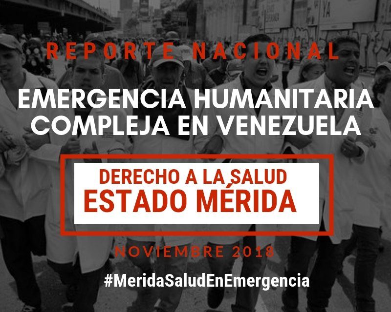 Reporte Nacional sobre el Derecho a la Salud en el estado Mérida