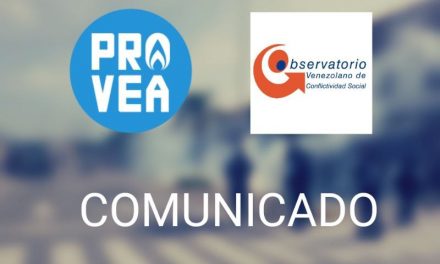 Provea y OVCS exigen garantizar el derecho a la manifestación pacífica, libertad de detenidos y cese de la represión