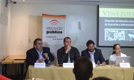 Espacio Público lanza su informe anual sobre el derecho a la libertad de expresión e información en Venezuela