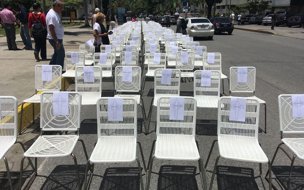 Movimiento Vinotinto rindió homenaje a las víctimas de la represión del gobierno de Maduro