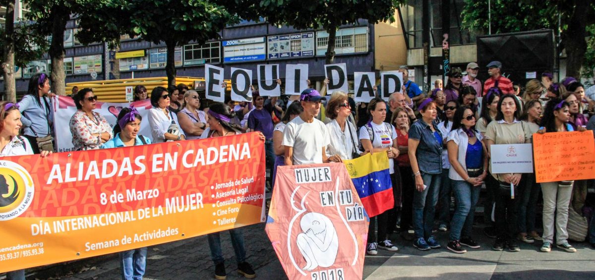 Proiuris: “Y las mujeres alzaron sus voces” en concentración organizada por la Red Narajan para conmemorar el Día Internacional de la Mujer