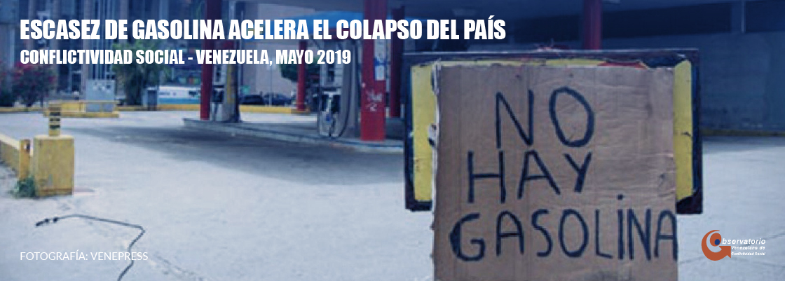 OVCS:  Situación de la conflictividad en Venezuela en mayo de 2019
