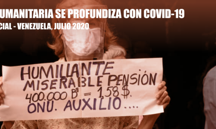 El Observatorio Venezolano de Conflictividad Social  registró 649 protestas en julio de 2020, equivalente a un promedio de 22 diarias.