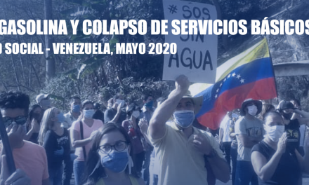 El Observatorio Venezolano de Conflictividad Social registró 1.075 protestas en mayo de 2020, equivalente a un promedio de 36 diarias