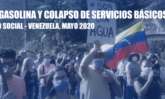 El Observatorio Venezolano de Conflictividad Social registró 1.075 protestas en mayo de 2020, equivalente a un promedio de 36 diarias