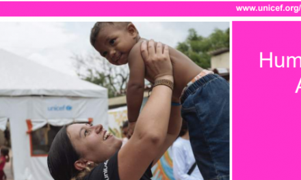 UNICEF estima que en 2020 1.9 millones de niños, niñas y adolescentes venezolanos migrantes en la región necesitarán de asistencia humanitaria y prote