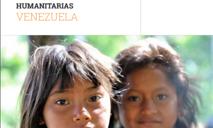 Plan de Respuesta Humanitaria con panorama de necesidades humanitarias en Venezuela