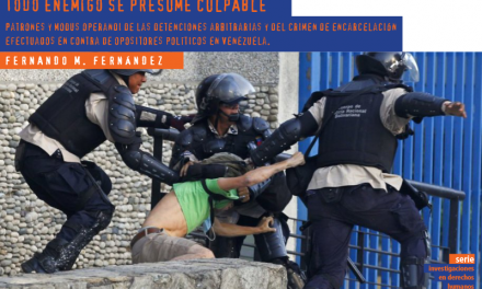 Provea: Todo enemigo se presume culpable