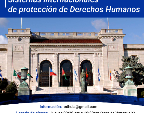 El ODH-ULA culmina con éxito Diplomado sobre Sistemas Internacionales de Protección en Derechos Humanos