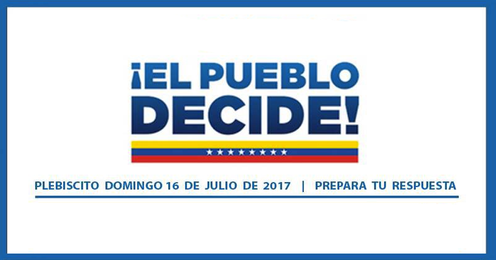43 ONG convocan al pueblo venezolano a participar en la consulta del #16J