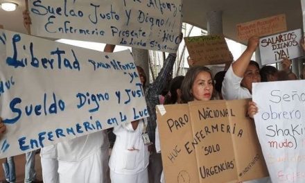 Tras tres meses de paro indefinido, enfermeros mantendrán la protesta por mejores condiciones