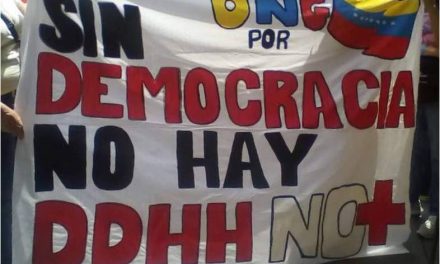 Sin democracia no hay derechos humanos