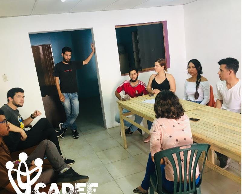 Cadef conformó red de jóvenes líderes comunitarios para la documentación en DDHH